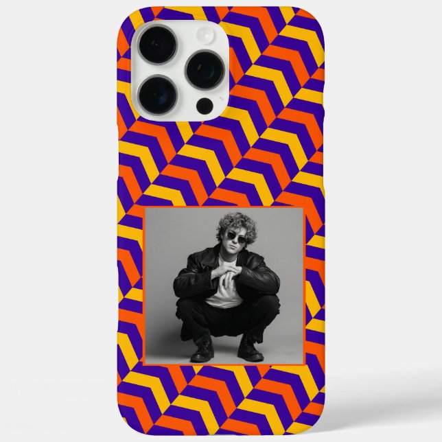 Artistic Christmas Gift Baskets Geometric Design  Case-Mate iPhone Case (Back)