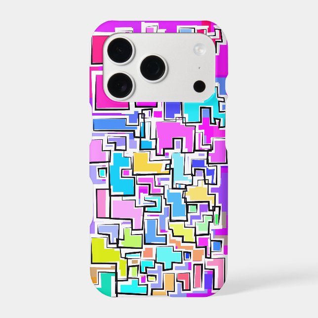Artistic Colourful Pattern Design  (Back)