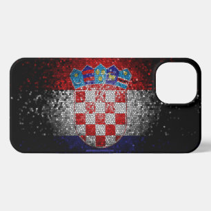 Artistic Croatian Flag iPhone 17 Case Croatia He