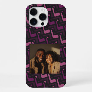 Artistic Dads Day Gifts Chevron Print iPhone 16 Pro Max Case