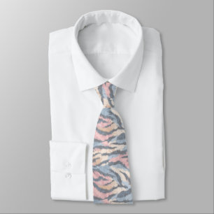 Artistic Dads Fathers Day Gifts Tiger Skin Tie