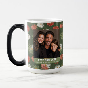 Artistic Daisy Flower New Dad Birthday Ceramic Mug