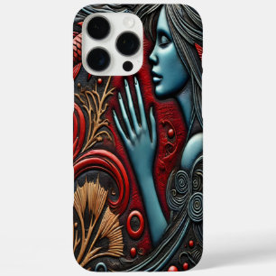 Artistic Depiction of a Serene Aquatic Scene iPhone 16 Pro Max Case