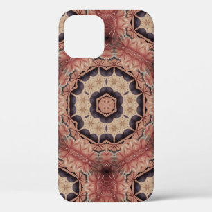 Artistic Design. Art deco motif pattern with luxur iPhone 12 Case