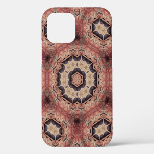Artistic Design. Art deco motif pattern with luxur iPhone 12 Case