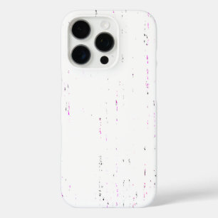 Artistic Design on White Background iPhone 16 Pro Case