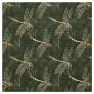 Artistic Dragonfly Fabric