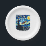 Artistic Dragonfly Shirt Van Gogh Starry Night Dra Paper Plate<br><div class="desc">Artistic Dragonfly Shirt Van Gogh Starry Night Dragonfly</div>