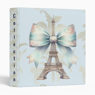 Artistic Eiffel Tower Binder