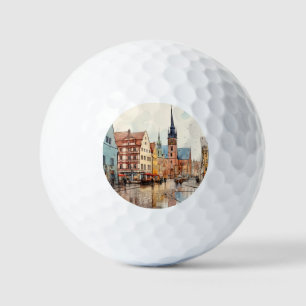 Artistic Elegance with a Touch of Germany Golf Balls