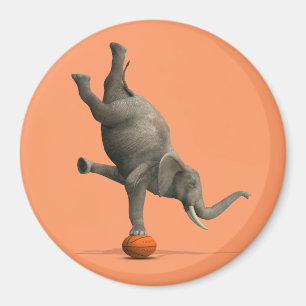 Artistic Elephant Magnet