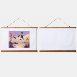 "Artistic Escapes: Handcrafted Wall Décor" "Elegan Hanging Tapestry