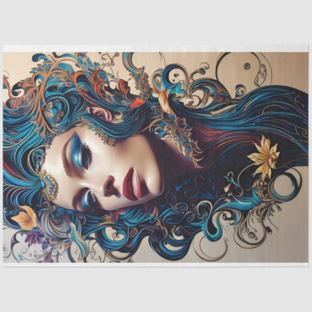 Artistic Expression Decoupage Tissue Paper (Front)