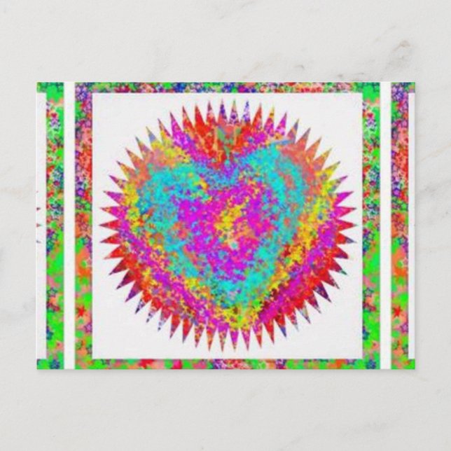 ARTISTIC Expression : MATTER OF HEART Postcard (Front)