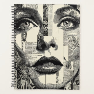 Artistic Fashion Woman Planner