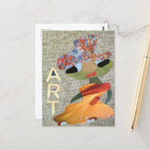 Artistic figure Art with flowers hat love nature