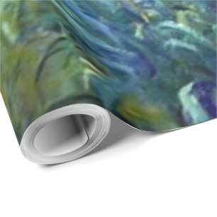 Artistic Fine Art Flowers by Monet Wrapping Paper
