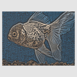 Artistic Fish  Decoupage Tissue Paper