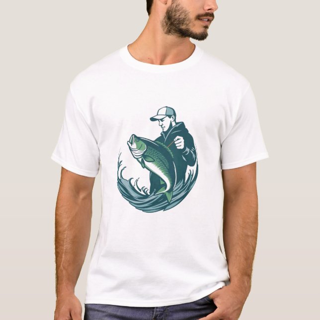 Artistic Fish Whisperer T-Shirt (Front)