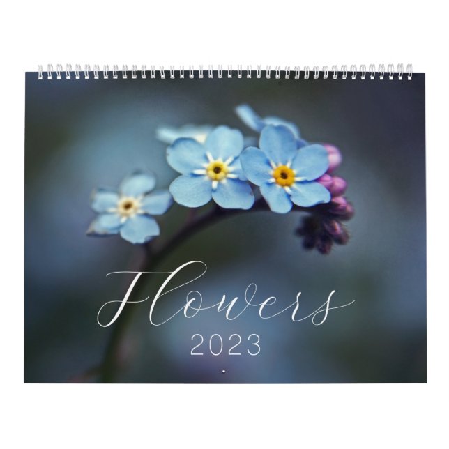 Artistic Flowers Photography 2023 Calendar (Cover)
