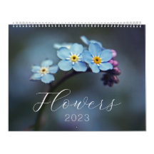 Artistic Flowers Photography 2023 Calendar