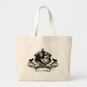 Artistic French Bulldog Dog Breed Tote bag
