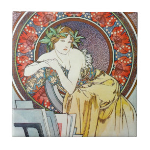 Artistic Goddess Tile