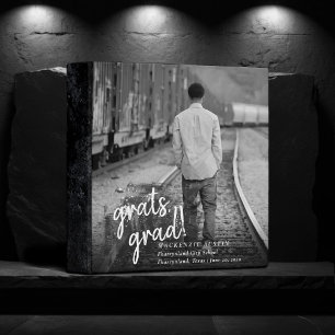 Artistic Grad   Black and White Photo Scrapbook Binder