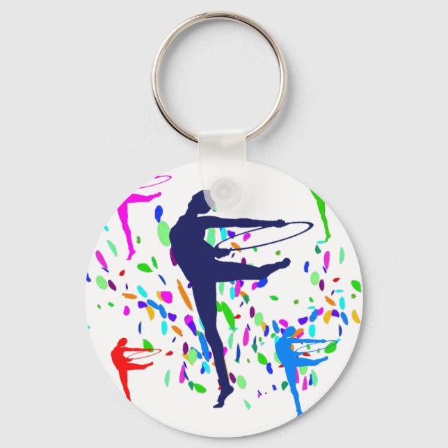ARTISTIC GYMNASTIC KEYCHAIN (Front)