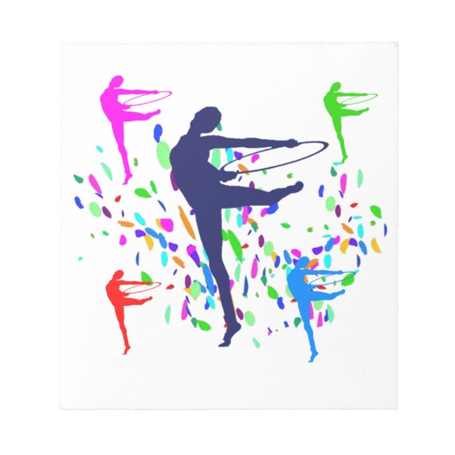 ARTISTIC GYMNASTIC NOTEPAD (Front)