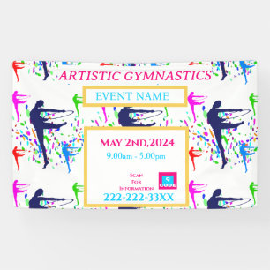 ARTISTIC GYMNASTICS  BANNER