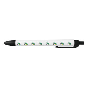 Artistic Hand-drawn Mallard Duck Black Ink Pen