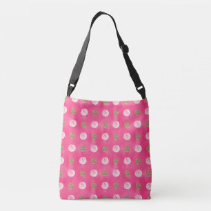 Artistic hand-painted tote bag