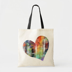 Artistic Heart Tote Bag
