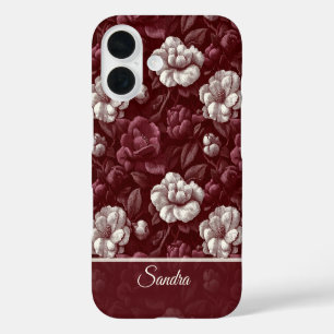 Artistic Holiday Gift Gardenias Custom iPhone 16 Case