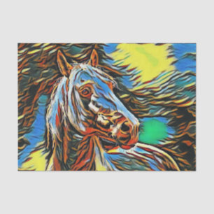 Artistic Horse Tissue Paper