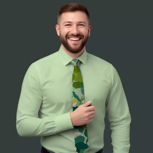 Artistic Illustration Design Tie