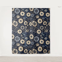 Artistic Indigo Florals | Watercolor Pattern Desig