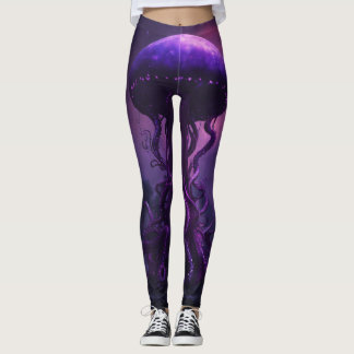 Artistic Jellyfish Leggings