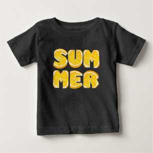 Artistic Lemon Summer Baby T-Shirt