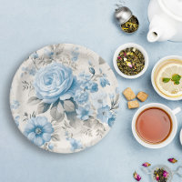 Artistic Light Pastel Blue Roses