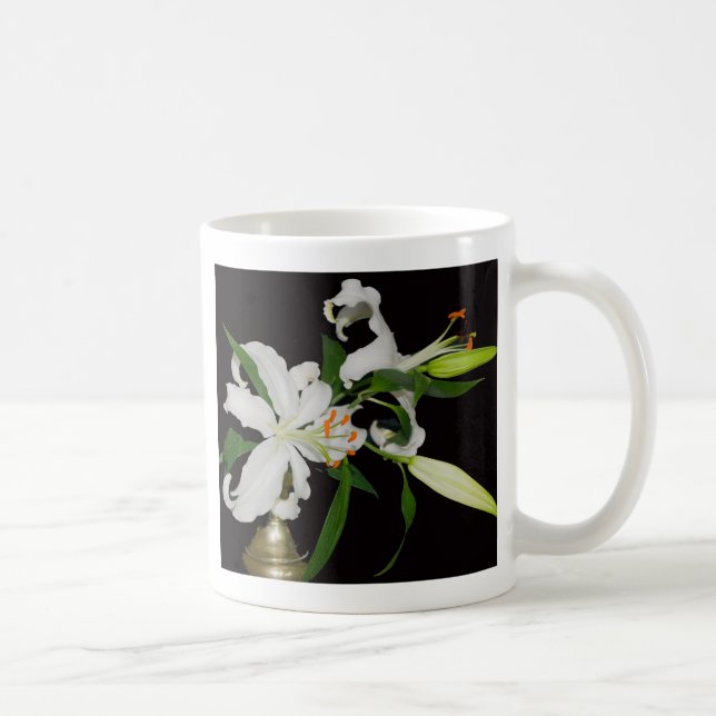 Artistic Lily Collection-1 Coffee Mug (Right)