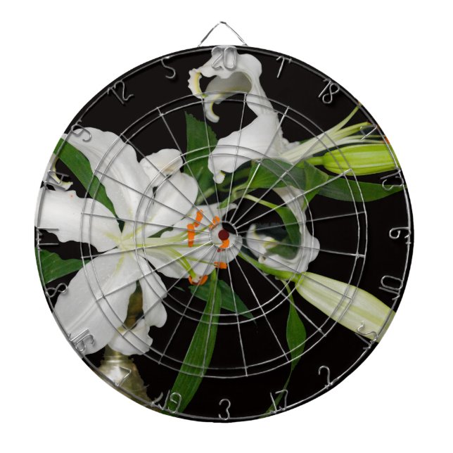 Artistic Lily Collection-1 Dartboard (Front)