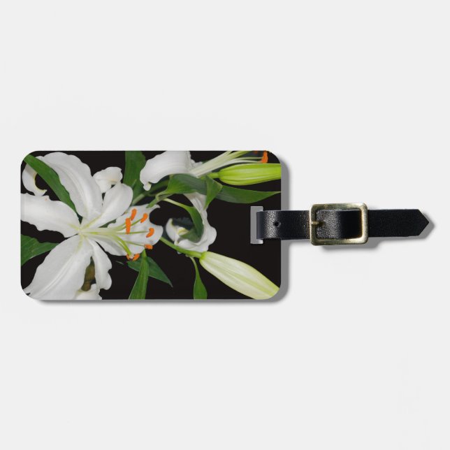 Artistic Lily Collection-1 Luggage Tag (Front Horizontal)