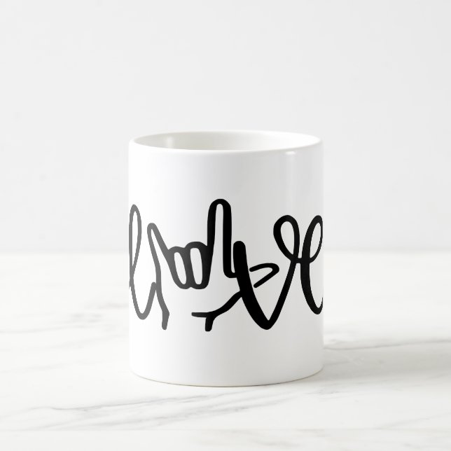 Artistic LOVE Magic Mug (Center)