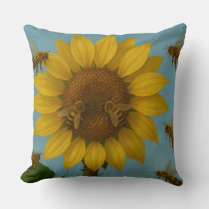 ARTISTIC LUNCH THROW PILLOW