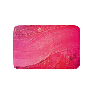 Artistic Make-Up: Colourful Creative Composition. Bath Mat