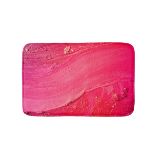 Artistic Make-Up: Colourful Creative Composition. Bath Mat