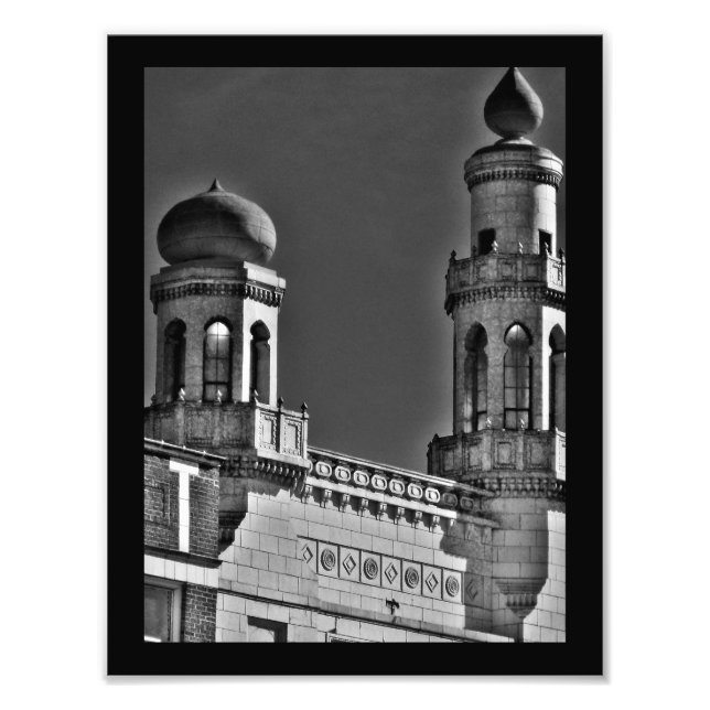 Artistic Minarets Photo Print (Front)