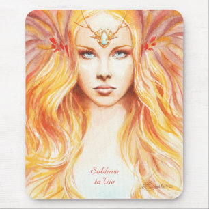 Artistic mouse mat